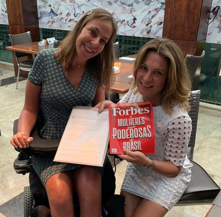 Gabriela Manssur e Mara Gabrilli Senadora